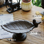 Vintage European Iron Bird Feeder