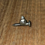 #6 Hammered Slotted Head Decorative Screw