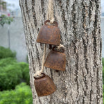 Hemp Rope Rusty Wind Chimes