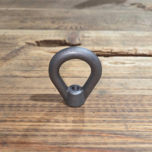 1/2" Carbon Steel Heavy Duty Lifting Eye Nut - Raw/Unfinished