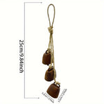 Hemp Rope Rusty Wind Chimes