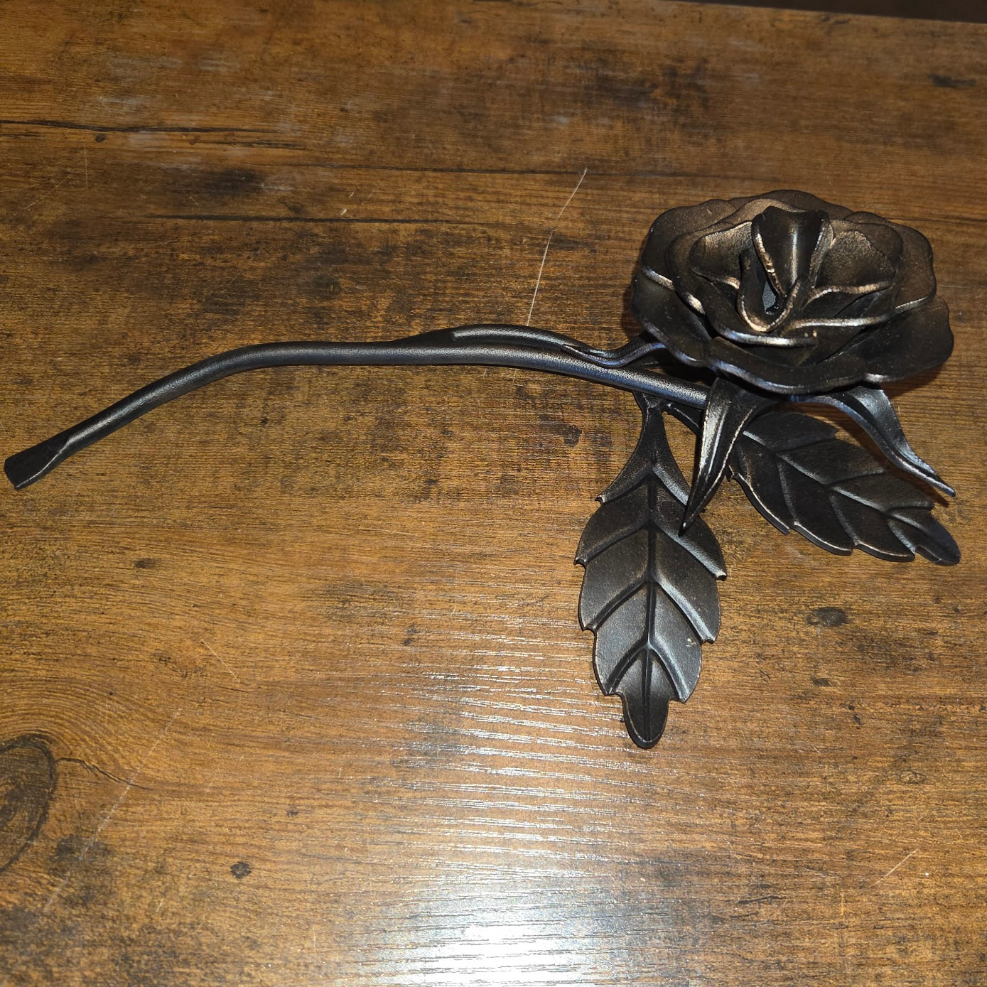 Special Bronze Long Stem Iron Rose