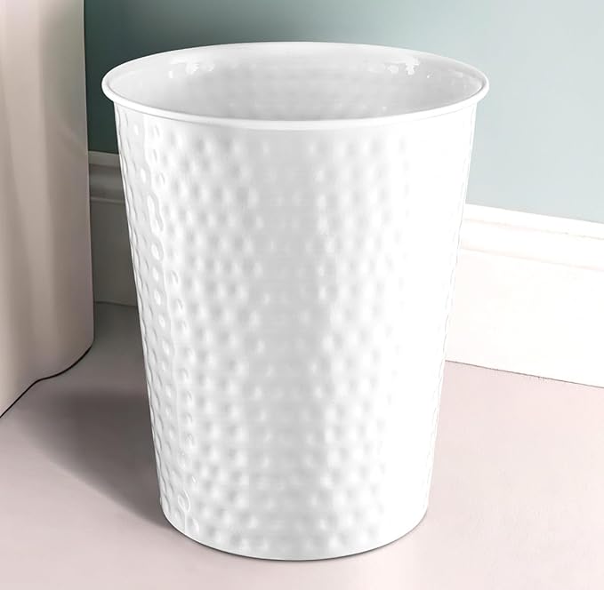 Antique Copper Bathroom Waste Basket Trash Cans Bathroom Set