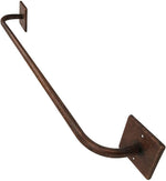 Hand Hammered Copper Towel Bar, Oil Rubbed Bronze Finish Towel Racks Bathroom Set