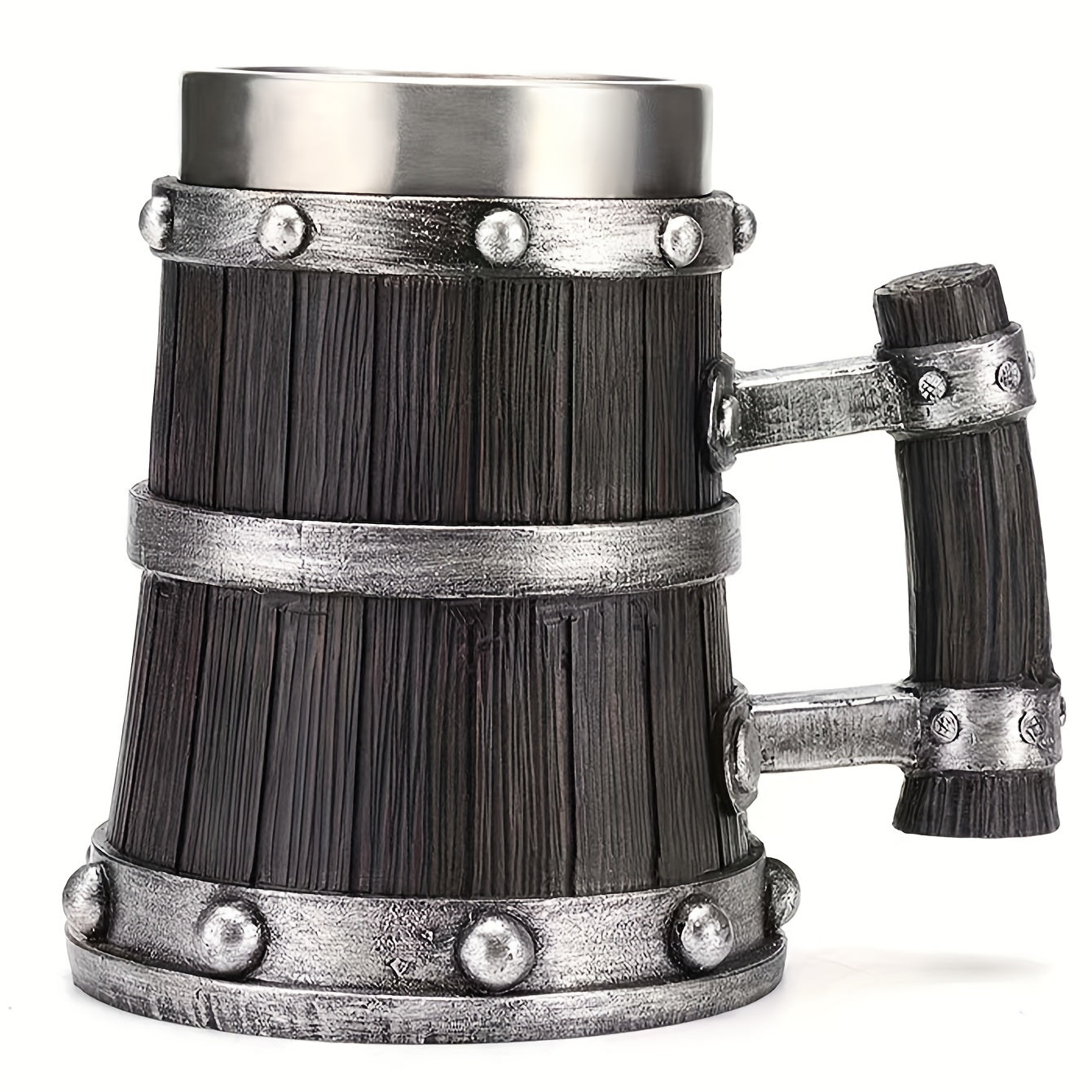 Loki Simulated Wooden Viking Beer Mug Uncategorized