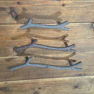 Twig Cabinet Handle - Old West Iron