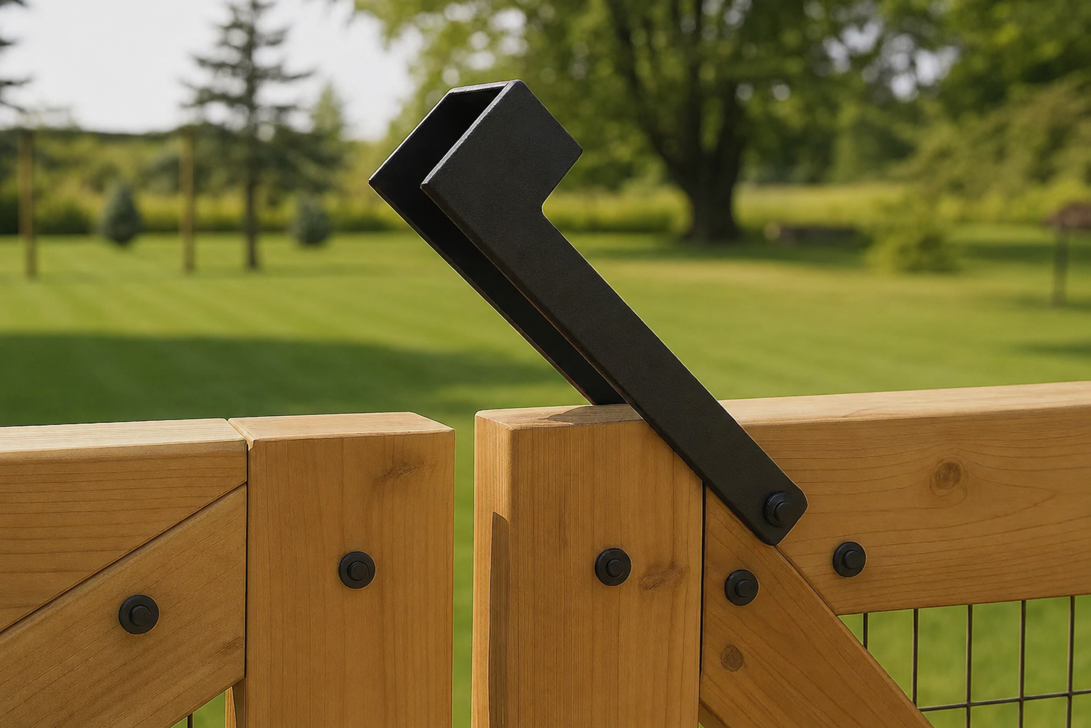 Throw Over Gate Loop Latch
