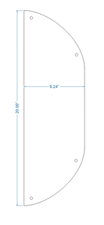 Tuscan Iron Push Plate