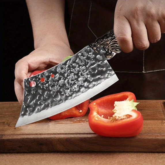 7pcs Professional Stainless Steel Kitchen Knife Set
