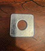 Galvanized 3/4” Square Plate Washer -Bulk Box (400)