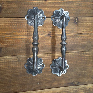 Art Nouveau Iron Door Pull - Old West Iron