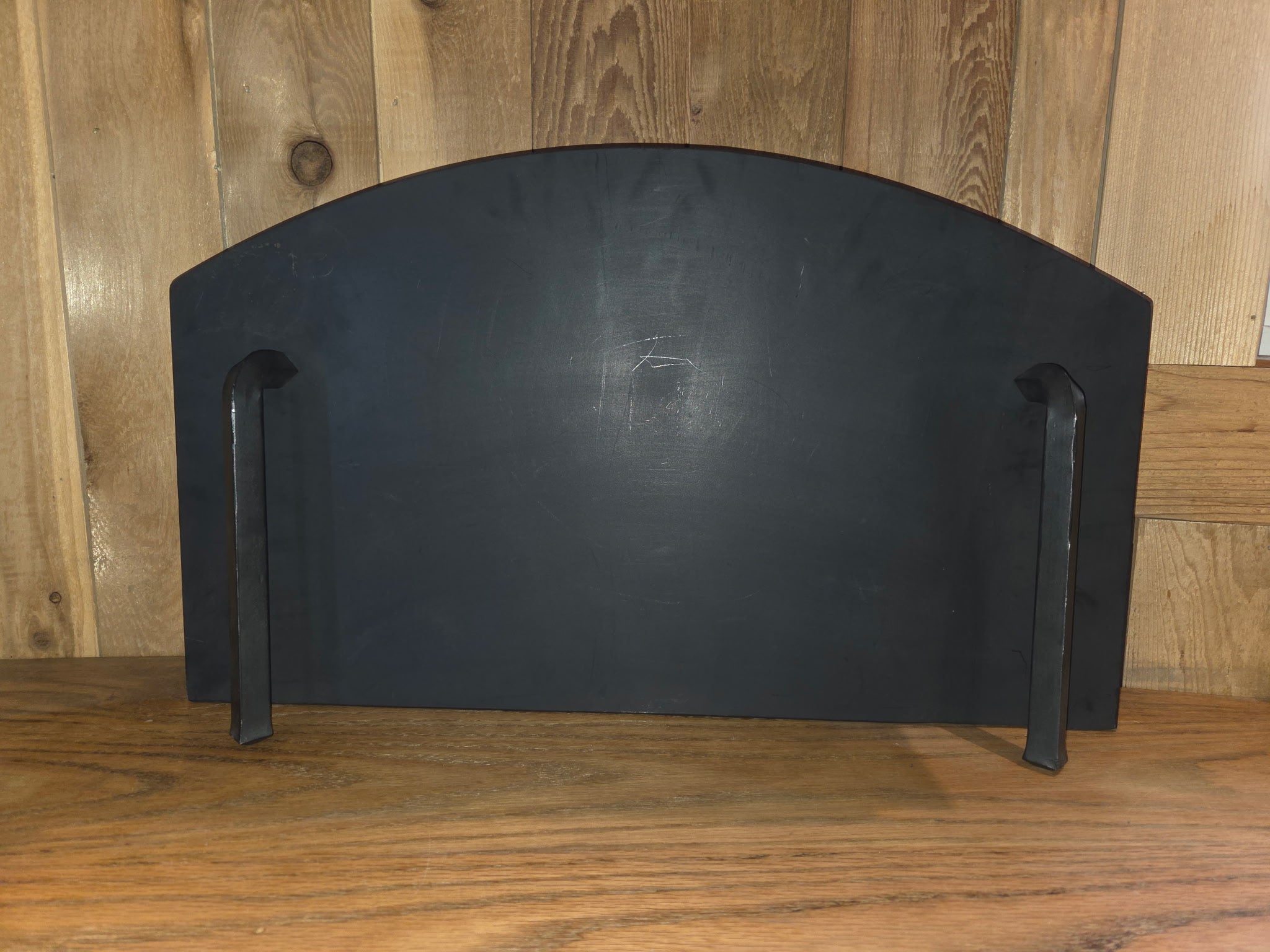 IN STOCK - Scandinavian Arched Freestanding Pizza Oven Door 13 1/8" x 22 1/16"