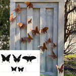 Rusted Butterfly Wall Tacks