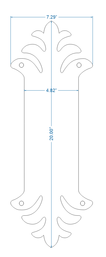 Greco-Persian Iron Push Plate