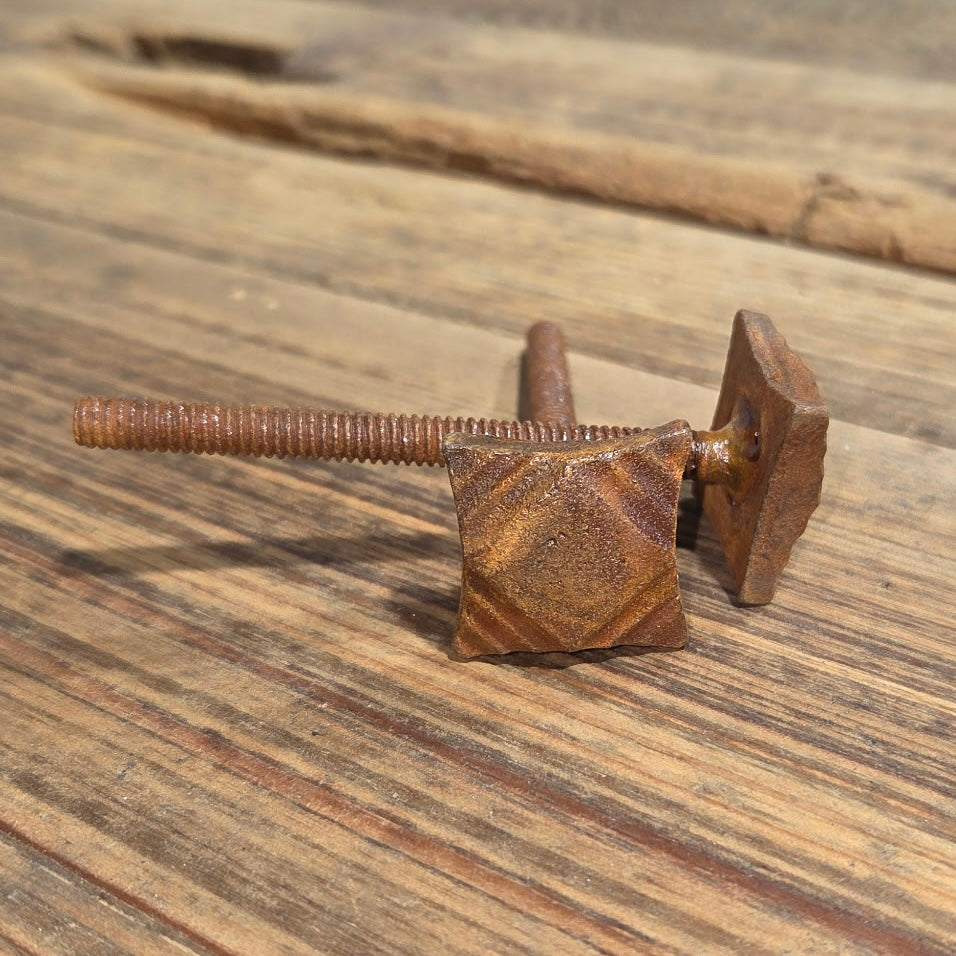 Ornate Tapered Square Head Bolt 1/4