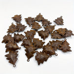 20pcs Rusty Christmas Tree Bells
