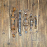 Tudor Revival Iron Cabinet Handle