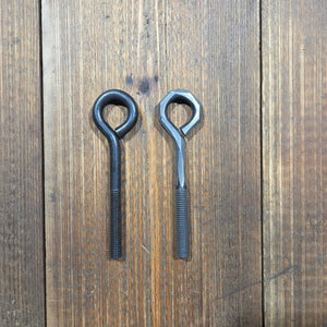 3/8" Hammered Eye Bolt - Old West Iron