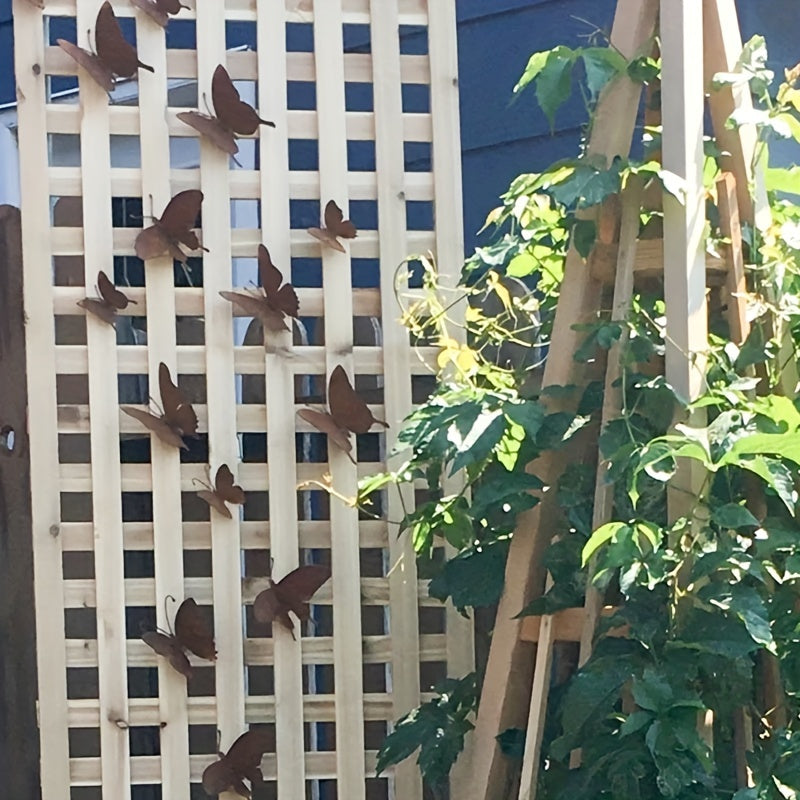 Rusted Butterfly Wall Tacks