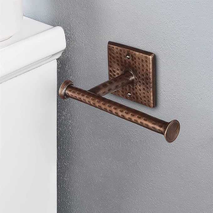 Antique Copper Toilet Paper Holder Wall Mount