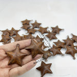 20pcs Rusty Stars