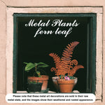 Rusty Fern Garden Stakes