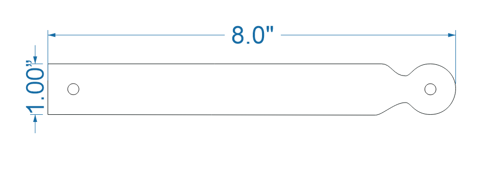Revolutionary Iron Functioning Hinge Strap