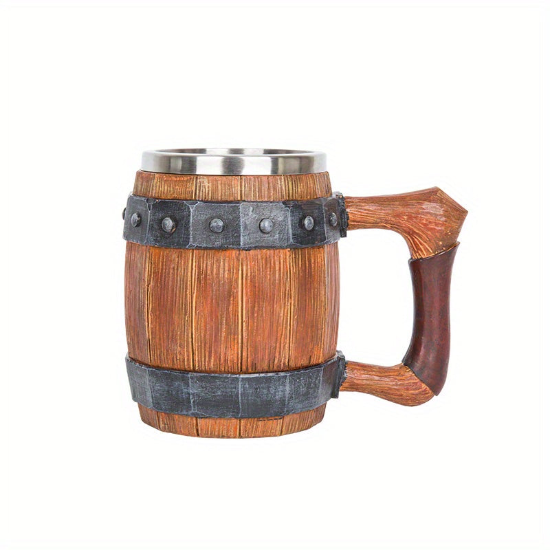 Stainless Steel Whiskey Barrel Coffee Mug Uncategorized