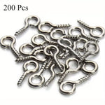 200pcs DIY Handmade Small Screw Eye