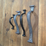 Tirador de armario de hierro georgiano