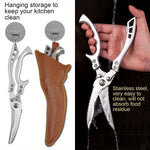 7pcs Professional Stainless Steel Kitchen Knife Set