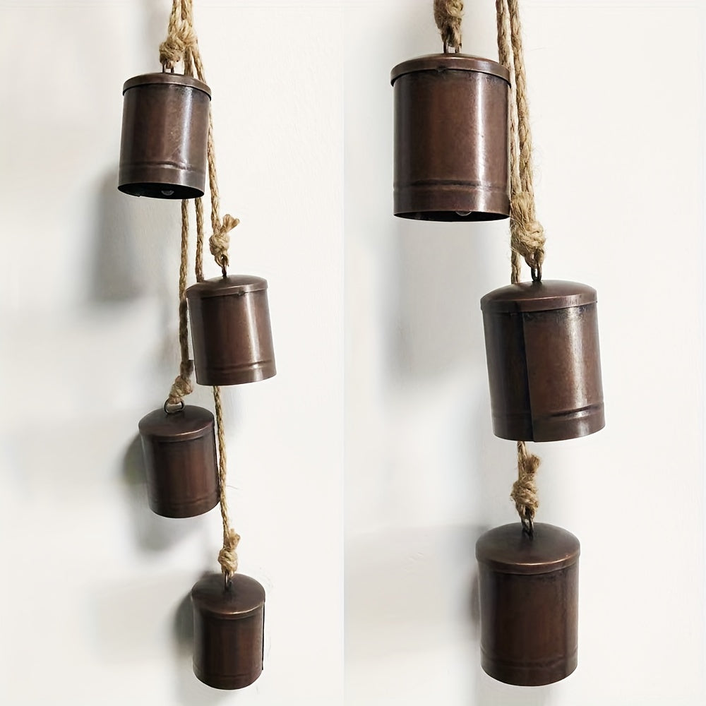 Cast Iron Cow Bell Wind Chime