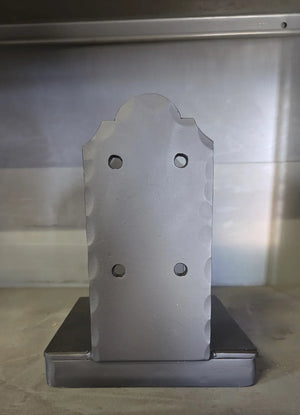 IN STOCK Classic Iron Flush Mount Post Base Assorted Sizes - Old West Iron