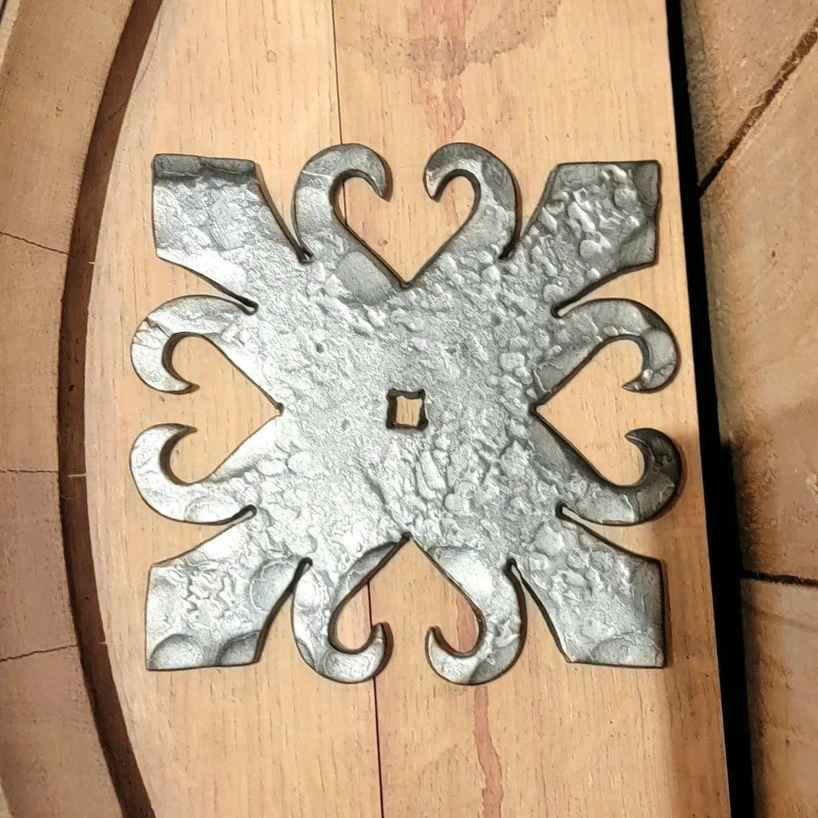 Authentic 15th Century Iron Washer - Old West Iron