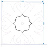 Authentic 15th Century Iron Rosette