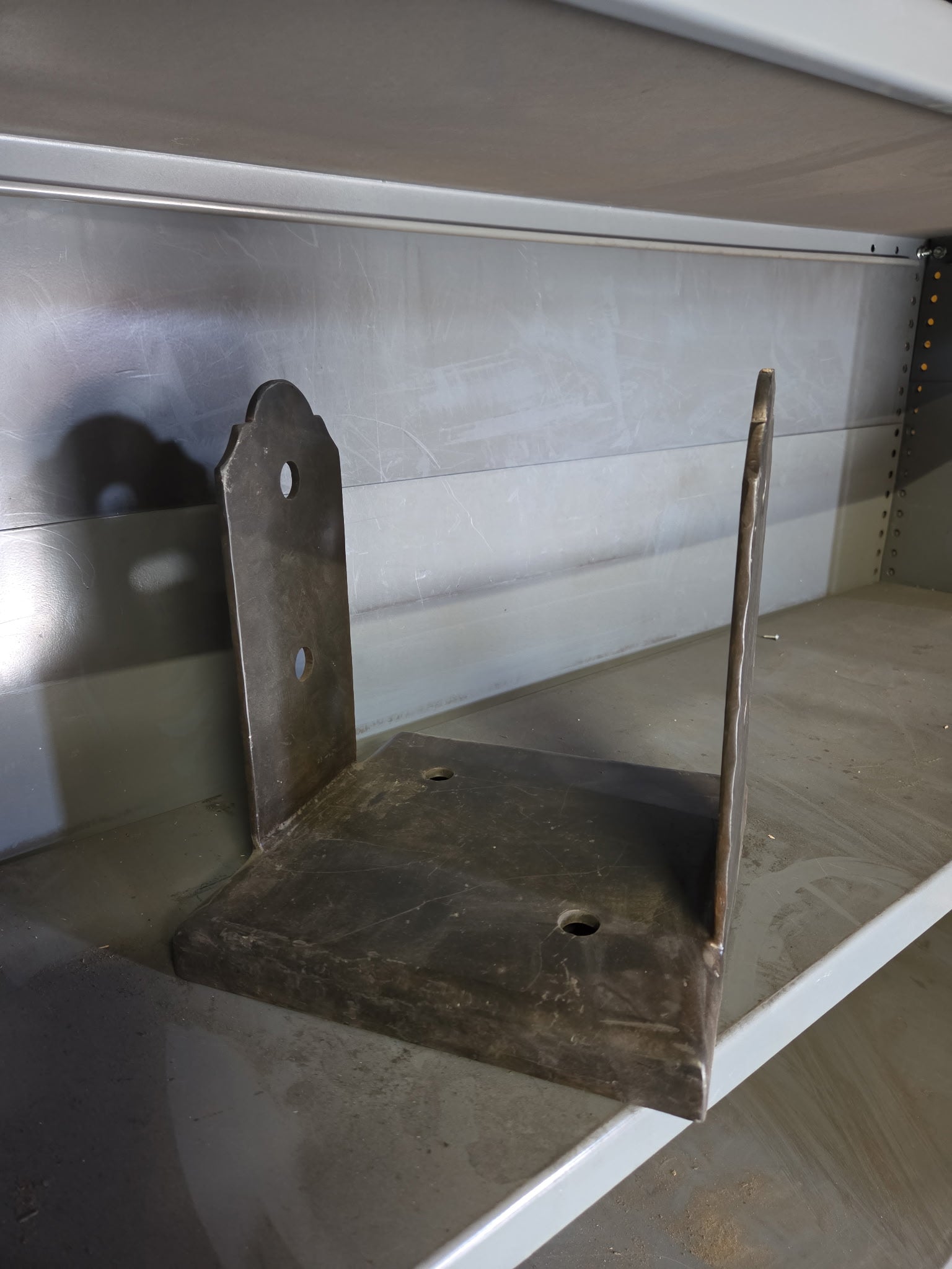 IN STOCK Classic Iron Flush Mount Post Base Assorted Sizes