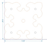 Barcelona Iron Rosette