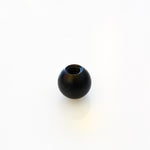 Brass Ball - 3/8" Diameter - Black Finish - Threaded 8-32