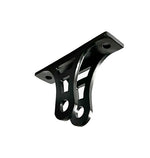Pulley Wheel Bracket - Black finish -Surface Mount