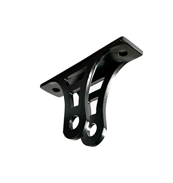 Pulley Wheel Bracket - Black finish -Surface Mount