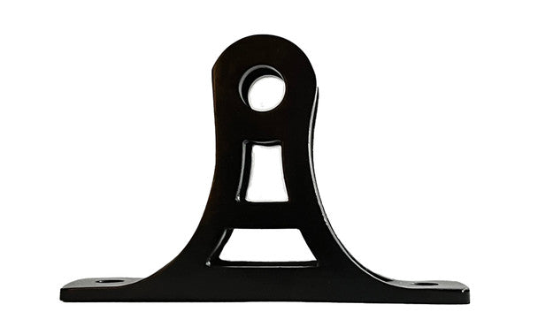Pulley Wheel Bracket - Black finish -Surface Mount