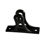 Pulley Wheel Bracket - Black finish -Surface Mount