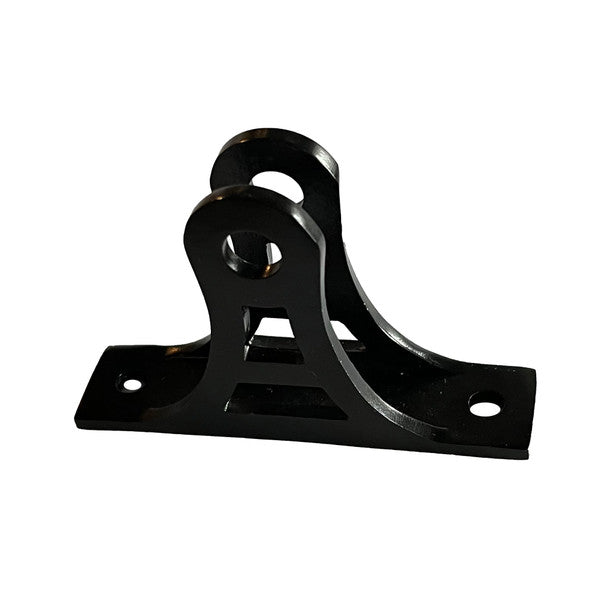 Pulley Wheel Bracket - Black finish -Surface Mount
