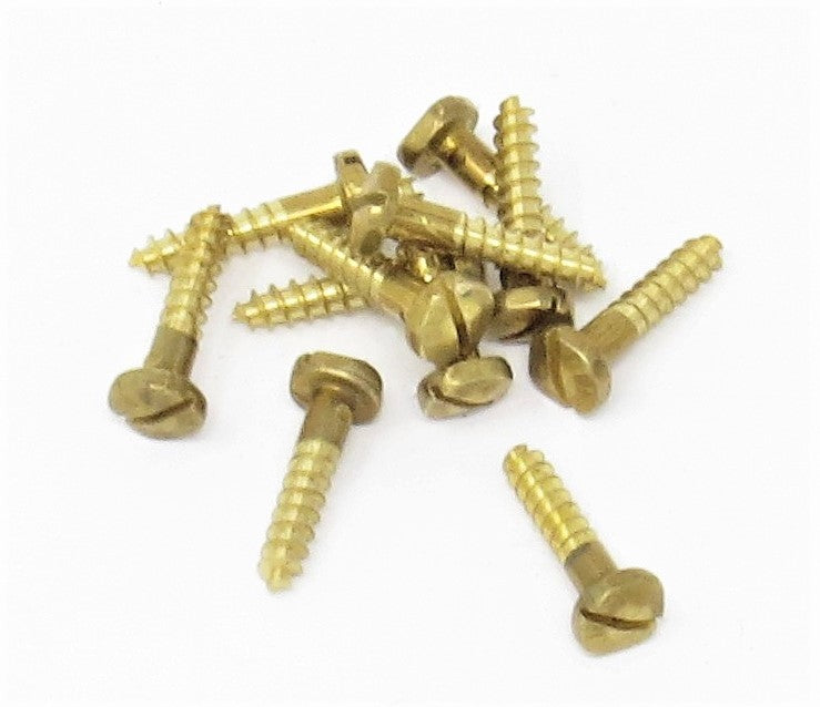 #8 SRH Wood Screws, Brass