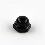 Cap Nut - Black Finish - Threaded 8-32