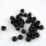 Cap Nut - Black Finish - Threaded 8-32