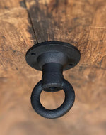 3" Cast Aluminum Ceiling Loop - Black Finish