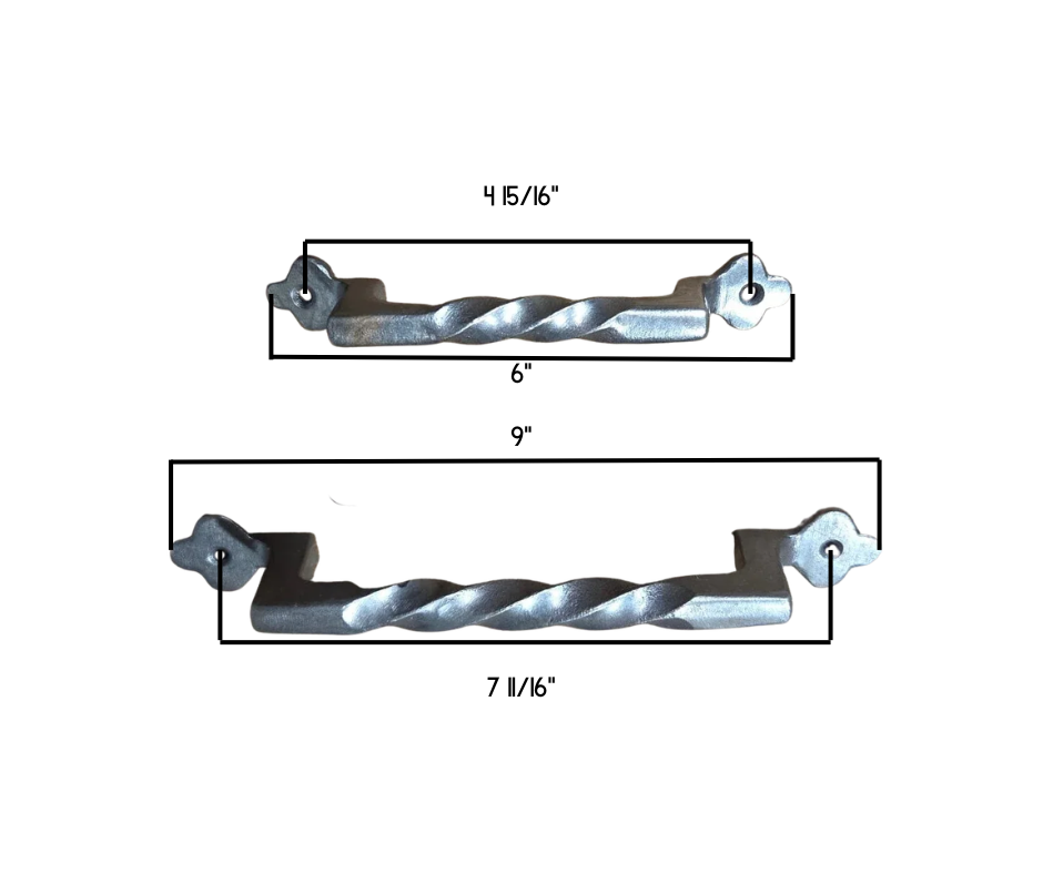 Mediterranean Iron Cabinet Handle