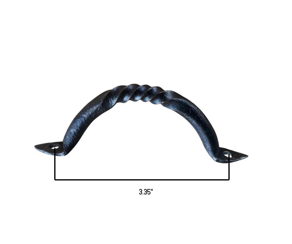 Hand Forged Iron Cabinet Handle