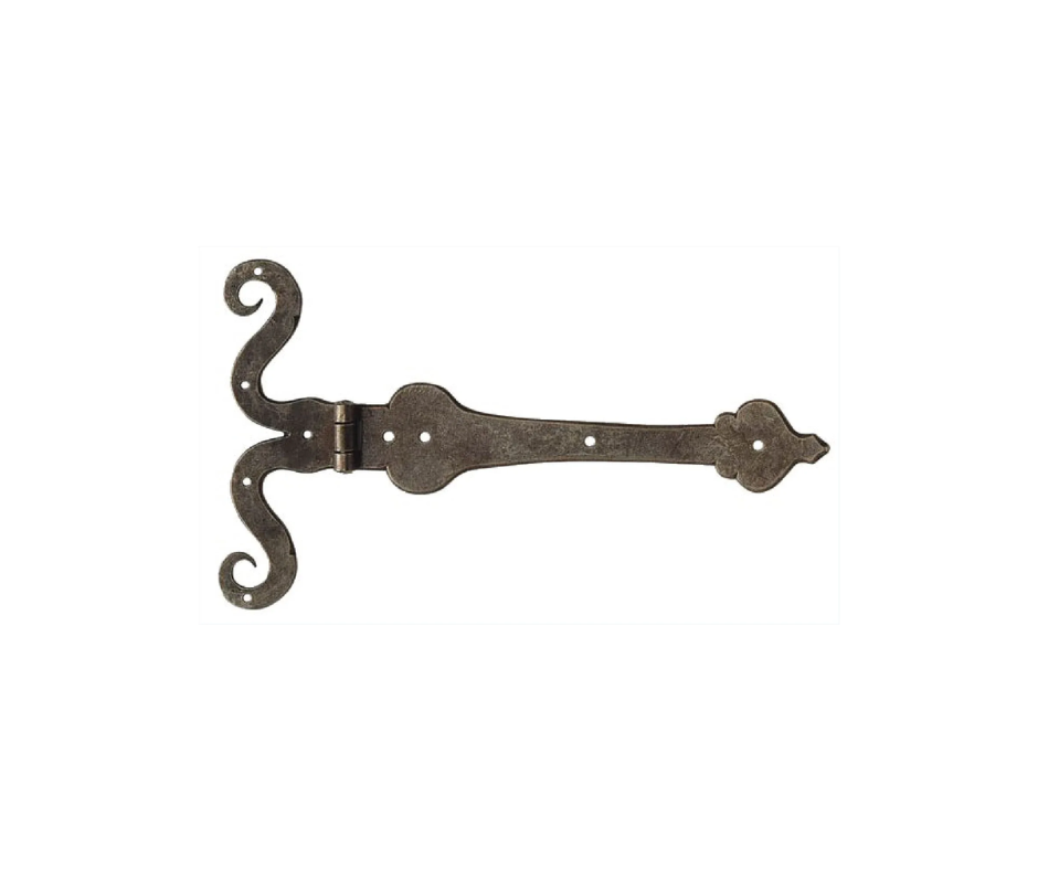 French Country Revival Iron XL Functioning Hinge Strap